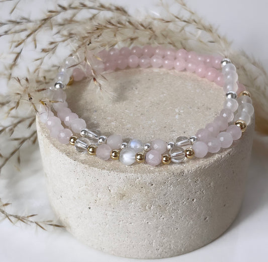 Natural Healing Crystal Fertility Bracelet
