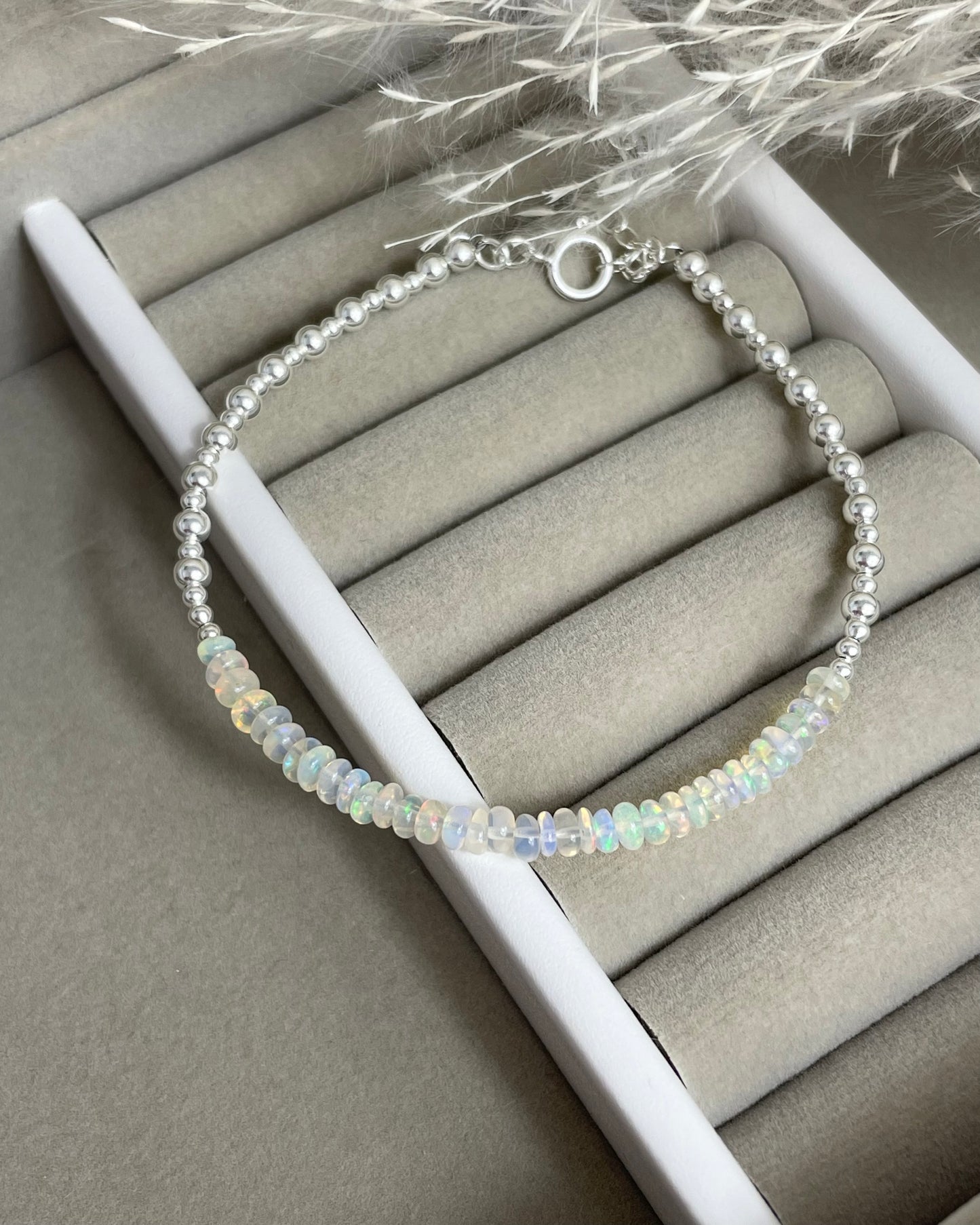 Natural Ethiopian Opal Crystal Bracelet