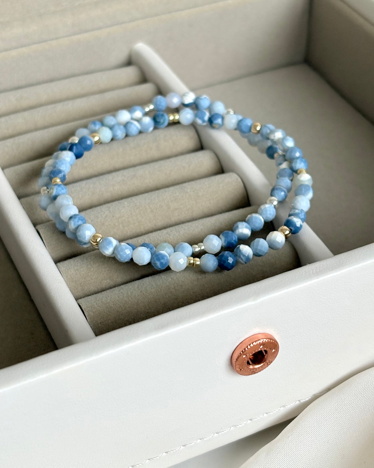 Limited Availability: Blue Opal | Tranquility + Confidence