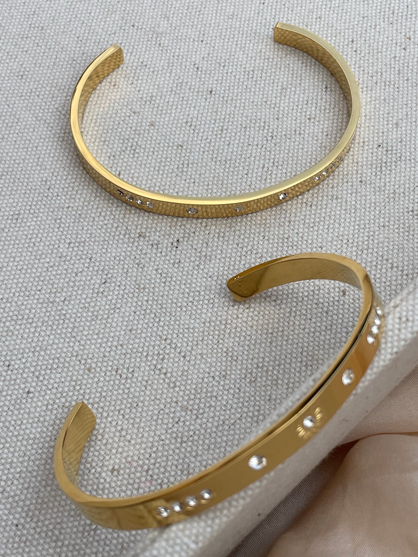 Adjustable Stellar + Serenity Bangle