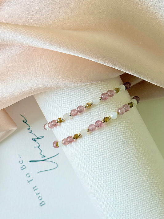 Born To Be Unique Crystal Bracelet
