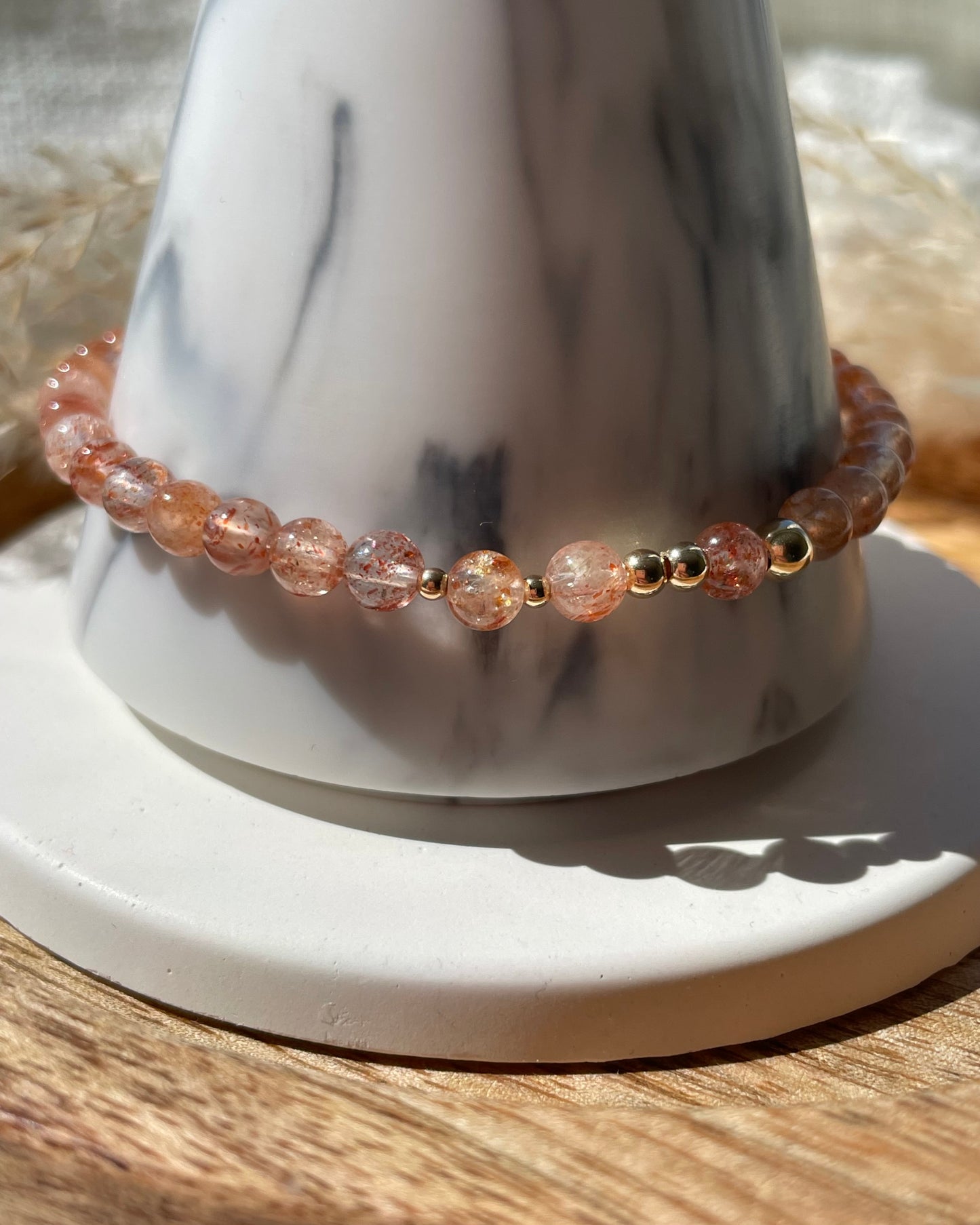 Out of Stock: Pre Order Joy + Positivity Sunstone Bracelet