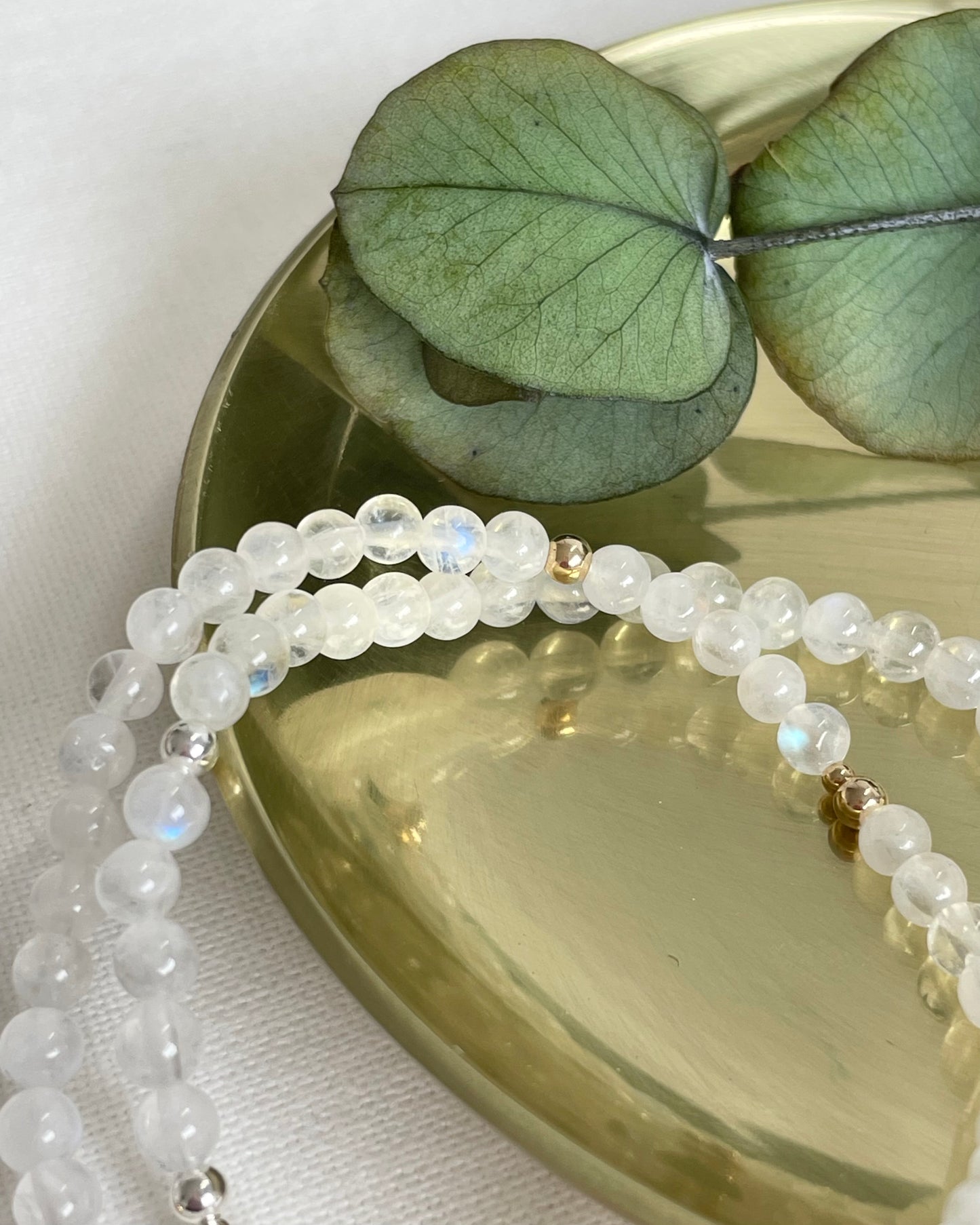 Balance & Inner Peace - Moonstone Crystal Bracelet