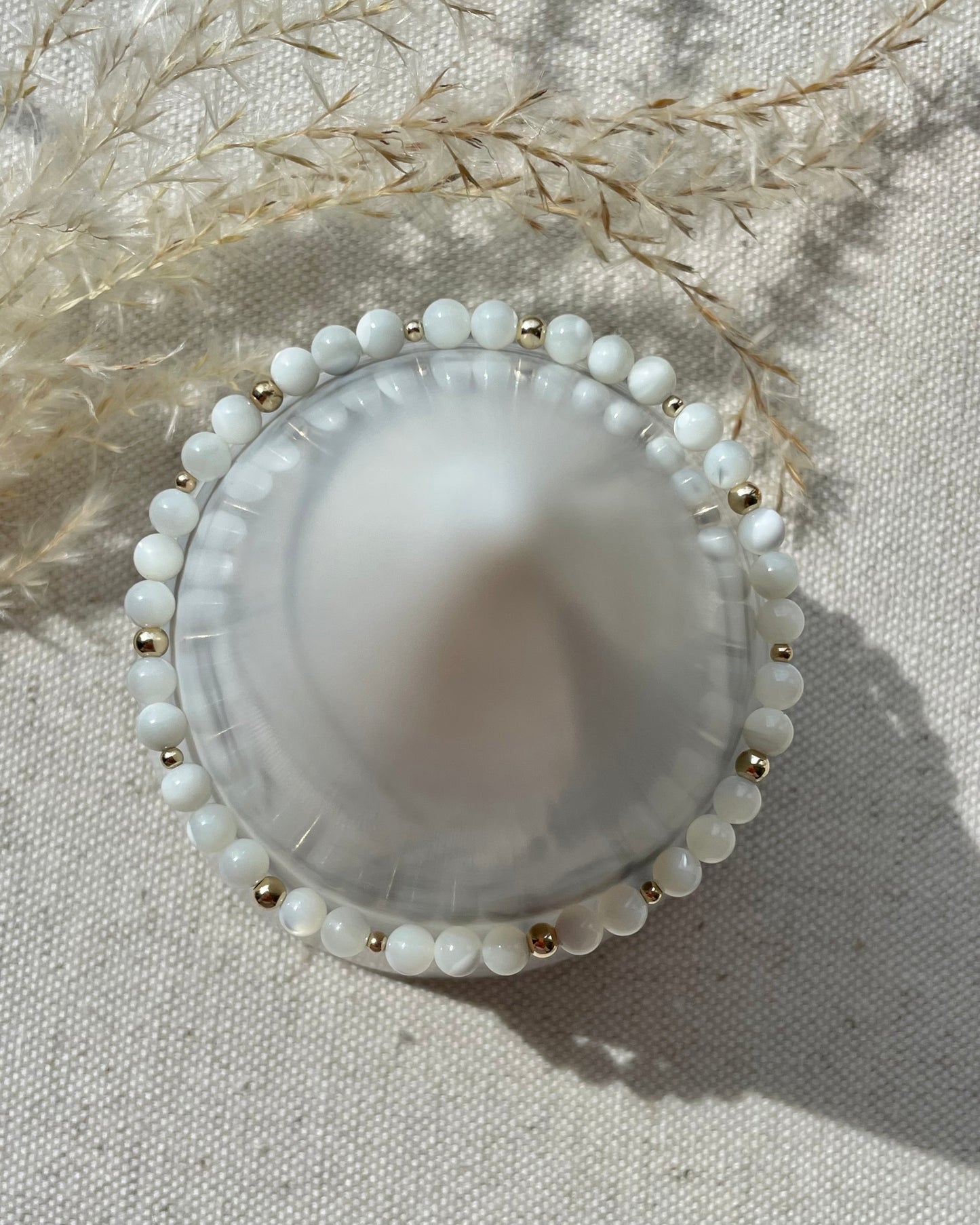 Soothing Mother of Pearl Bracelet