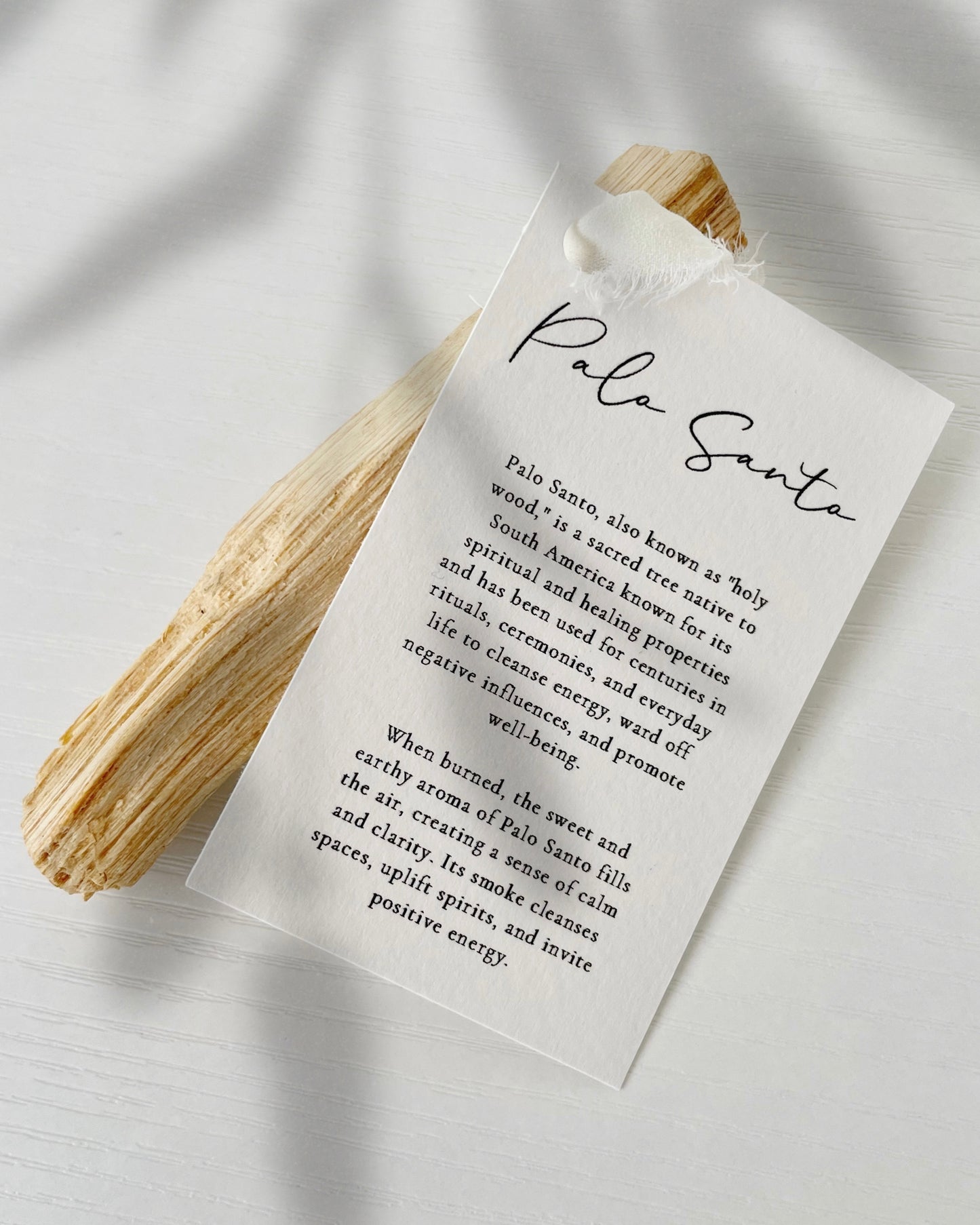 Palo Santo Crystal Cleansing Sticks