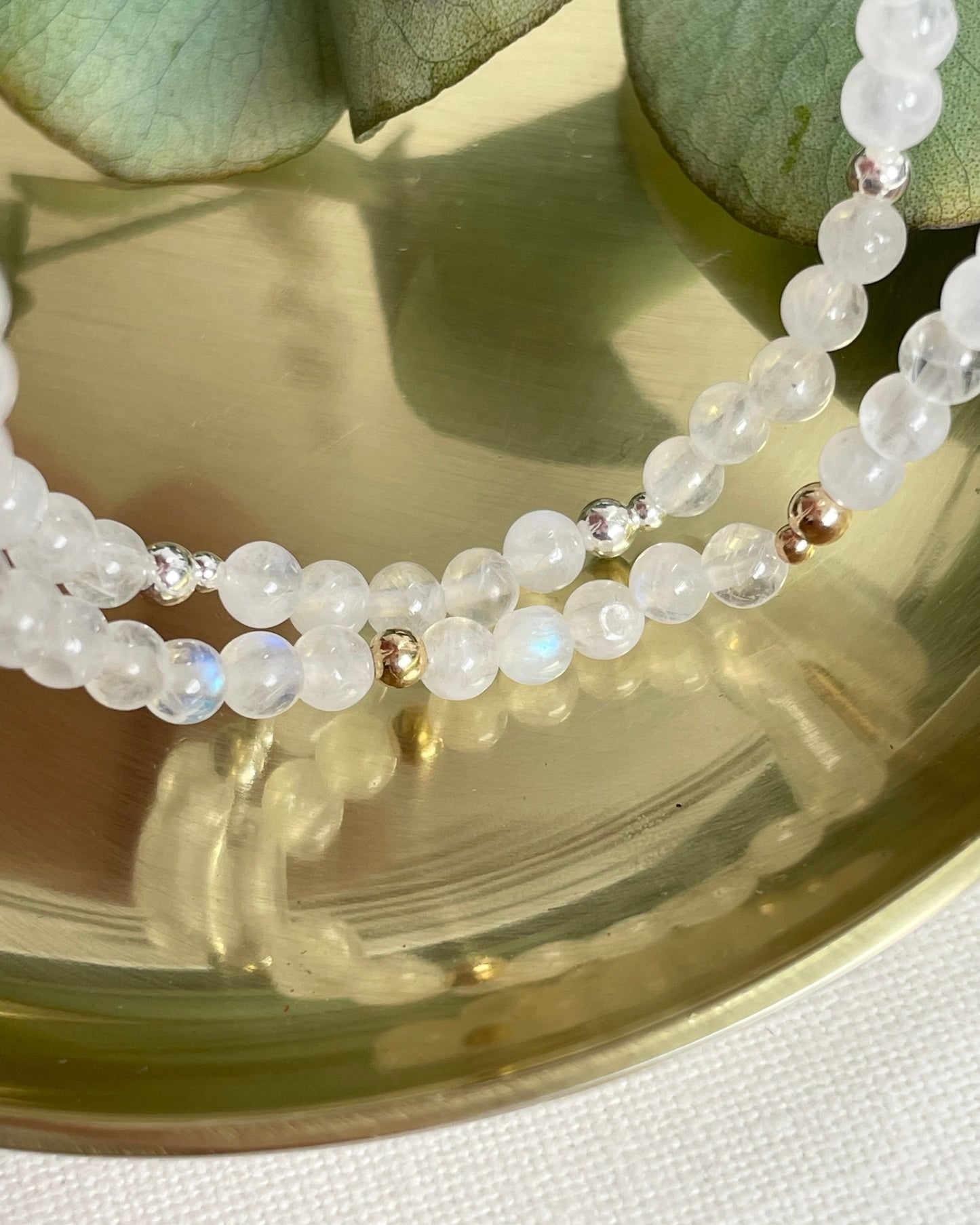 Balance & Inner Peace - Moonstone Crystal Bracelet