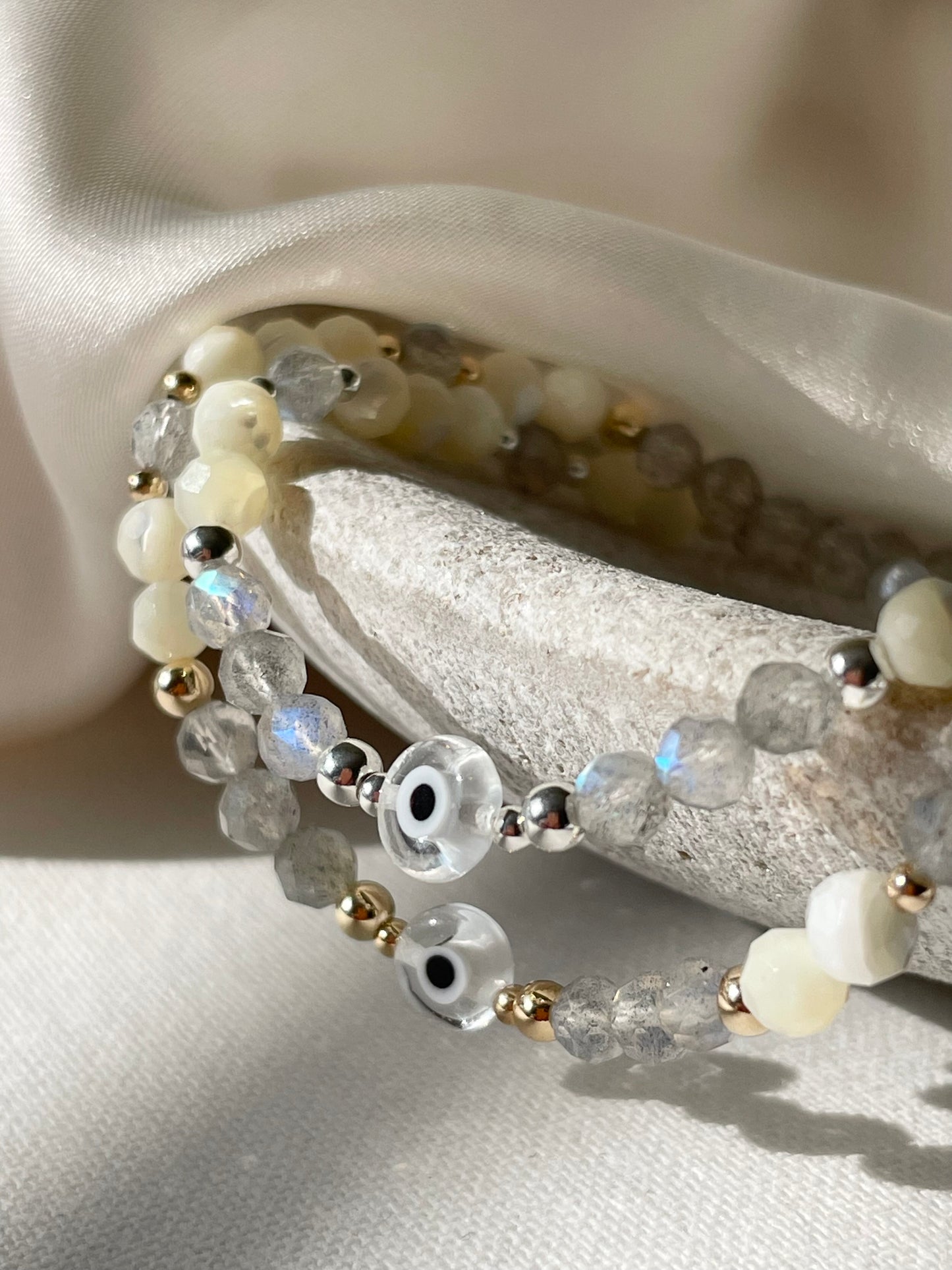 Serenity & Clarity Crystal Bracelet