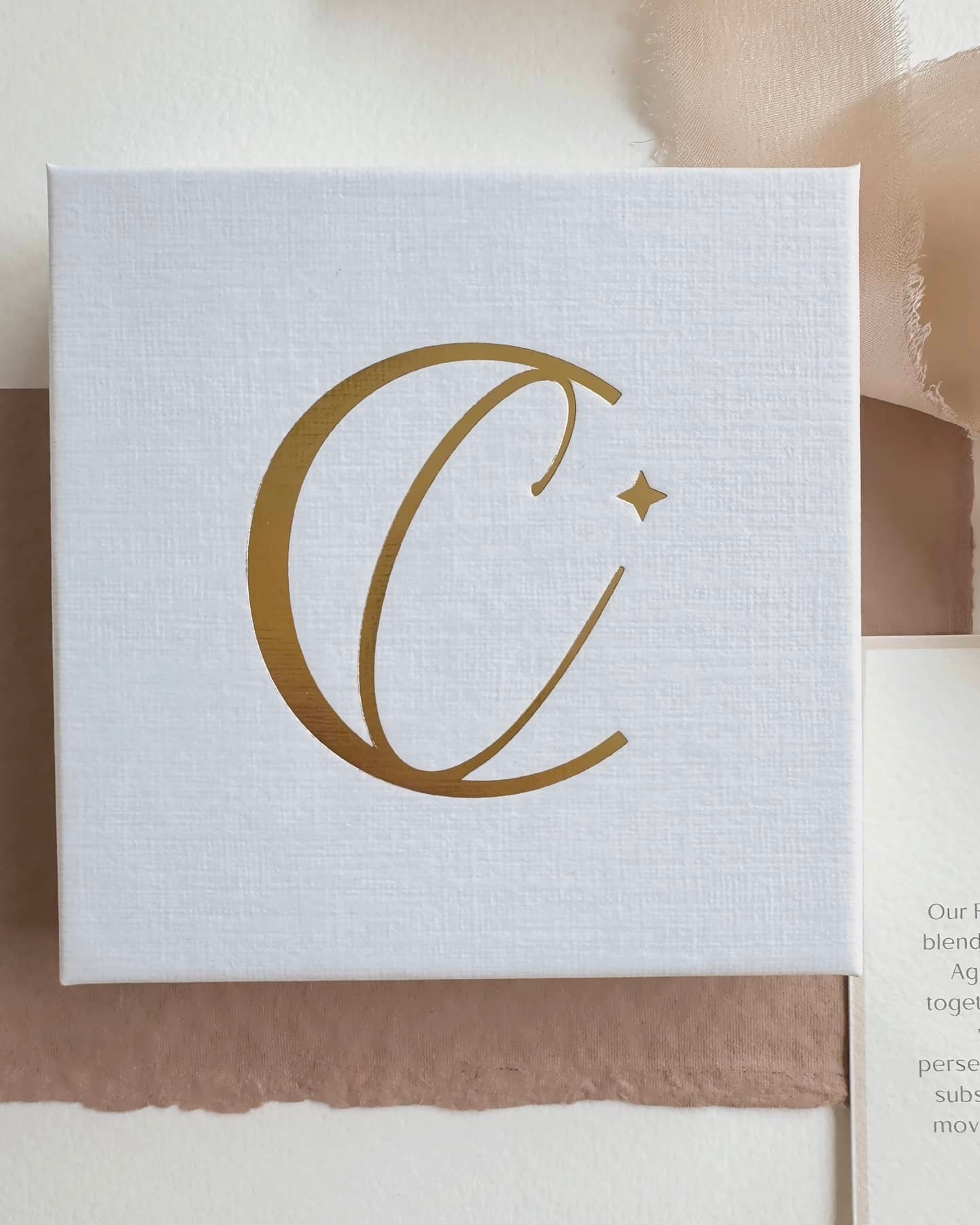 Clarity and Calm Celestial Gift Box for Jewellery.