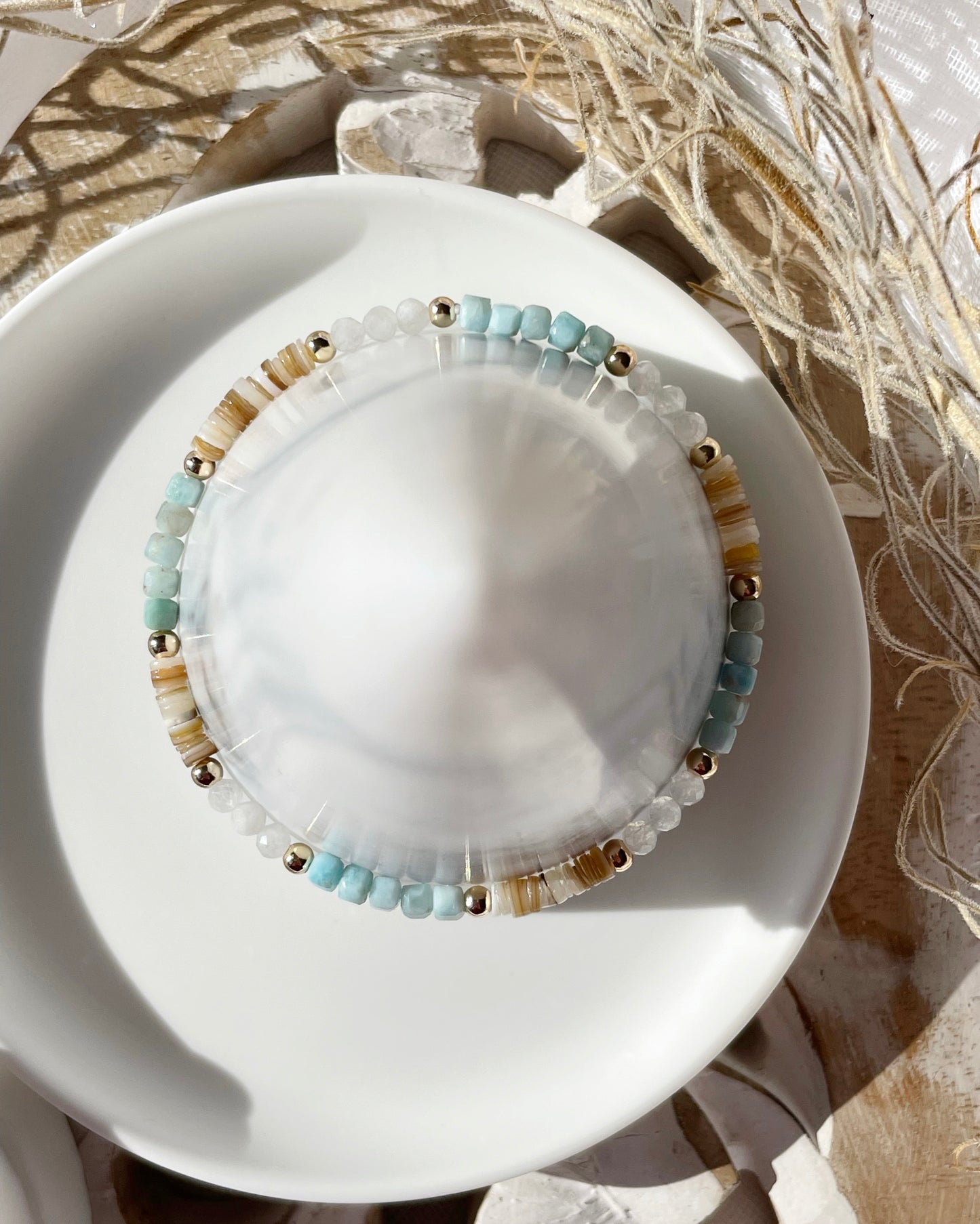 Larimar Ocean Vibes Bracelet