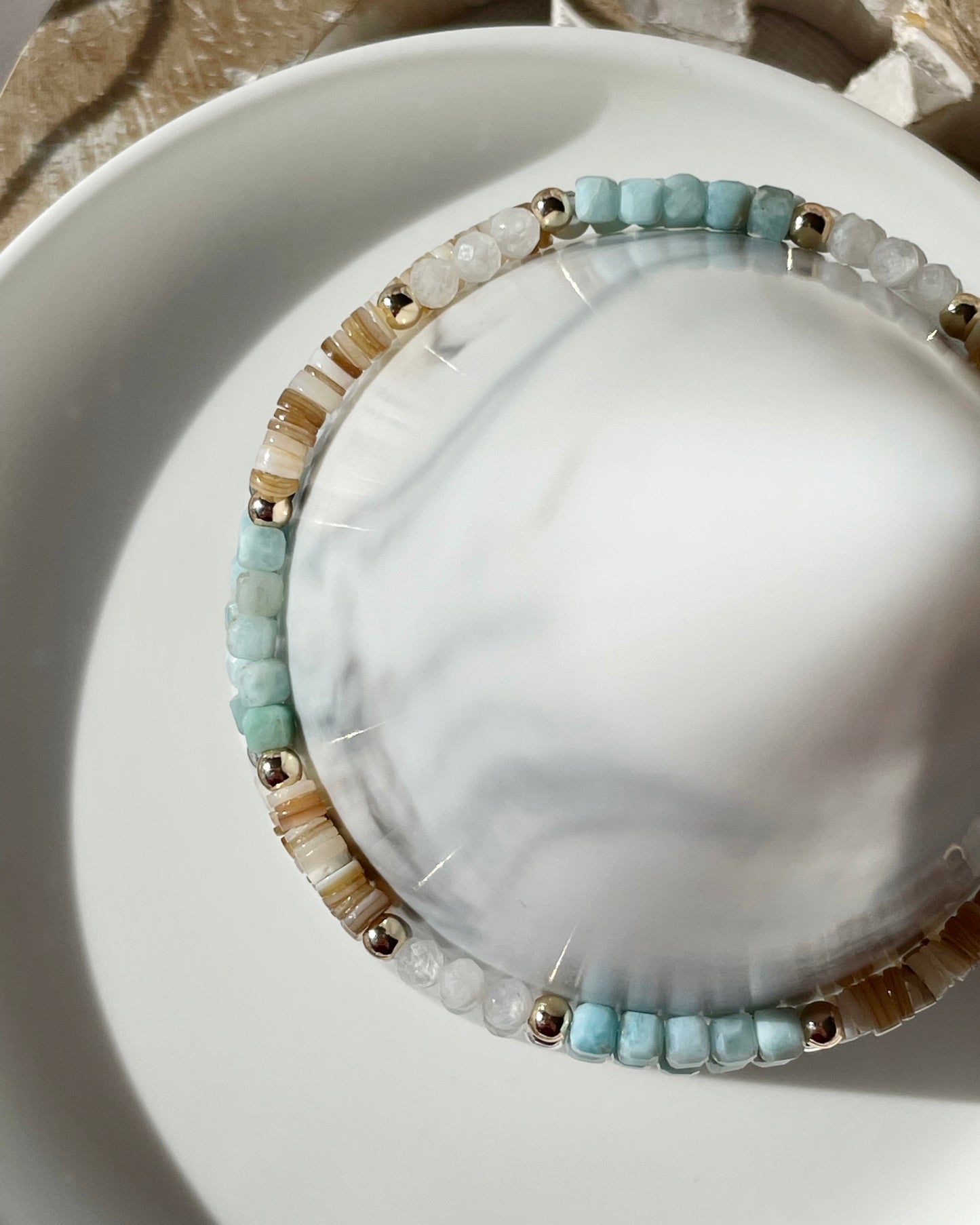 Larimar Ocean Vibes Bracelet