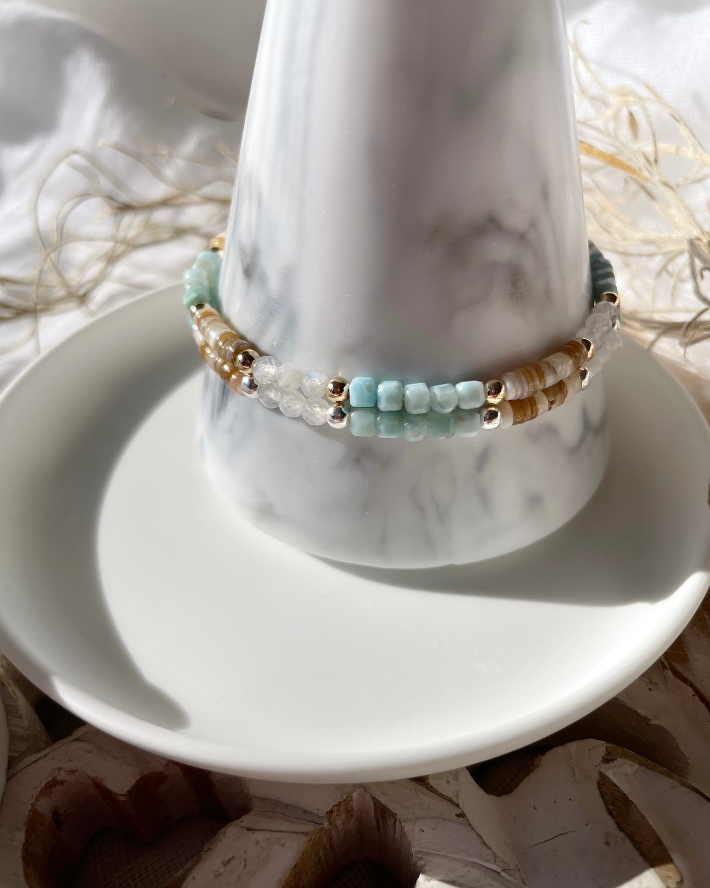 Larimar Ocean Vibes Bracelet