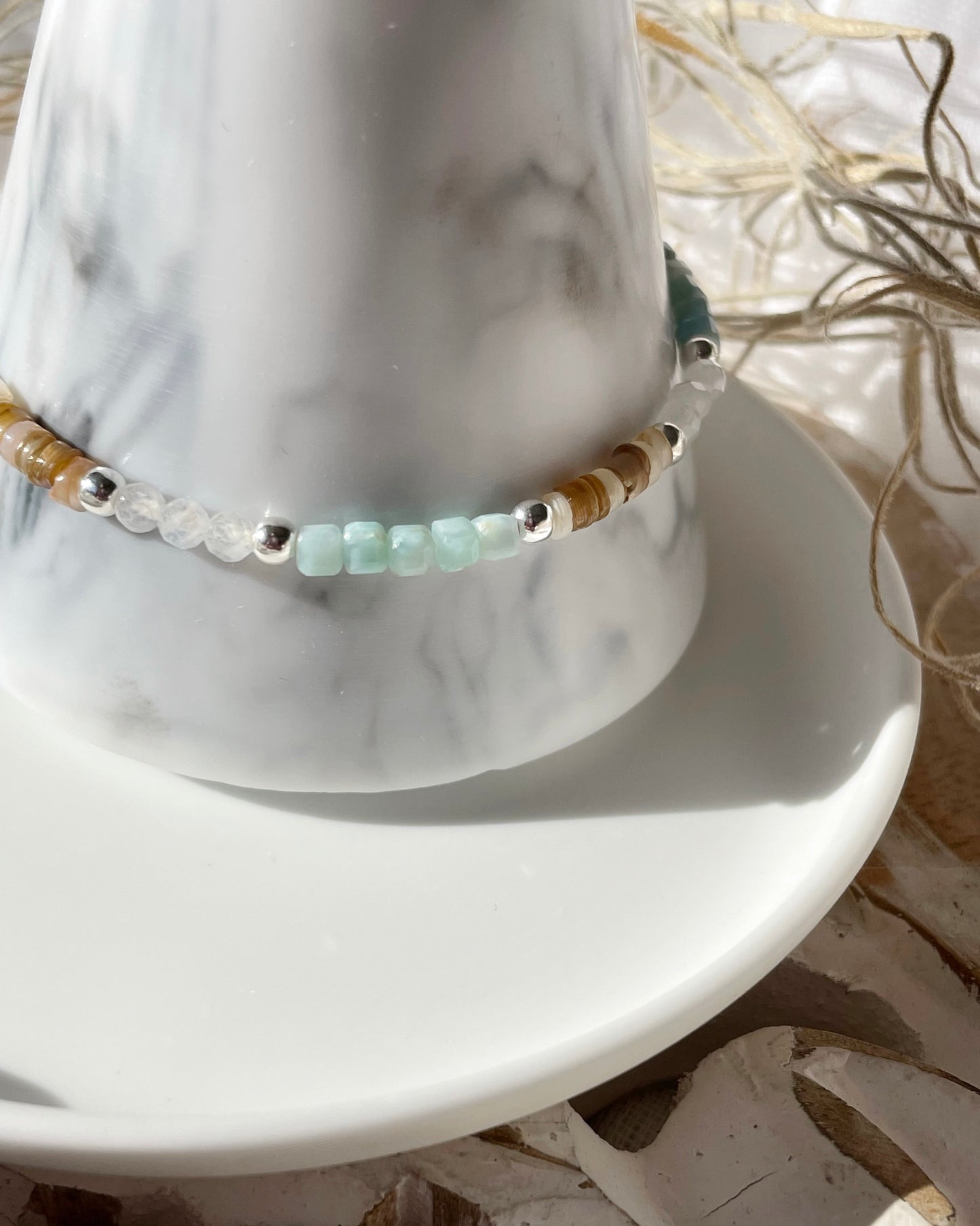 Larimar Ocean Vibes Bracelet