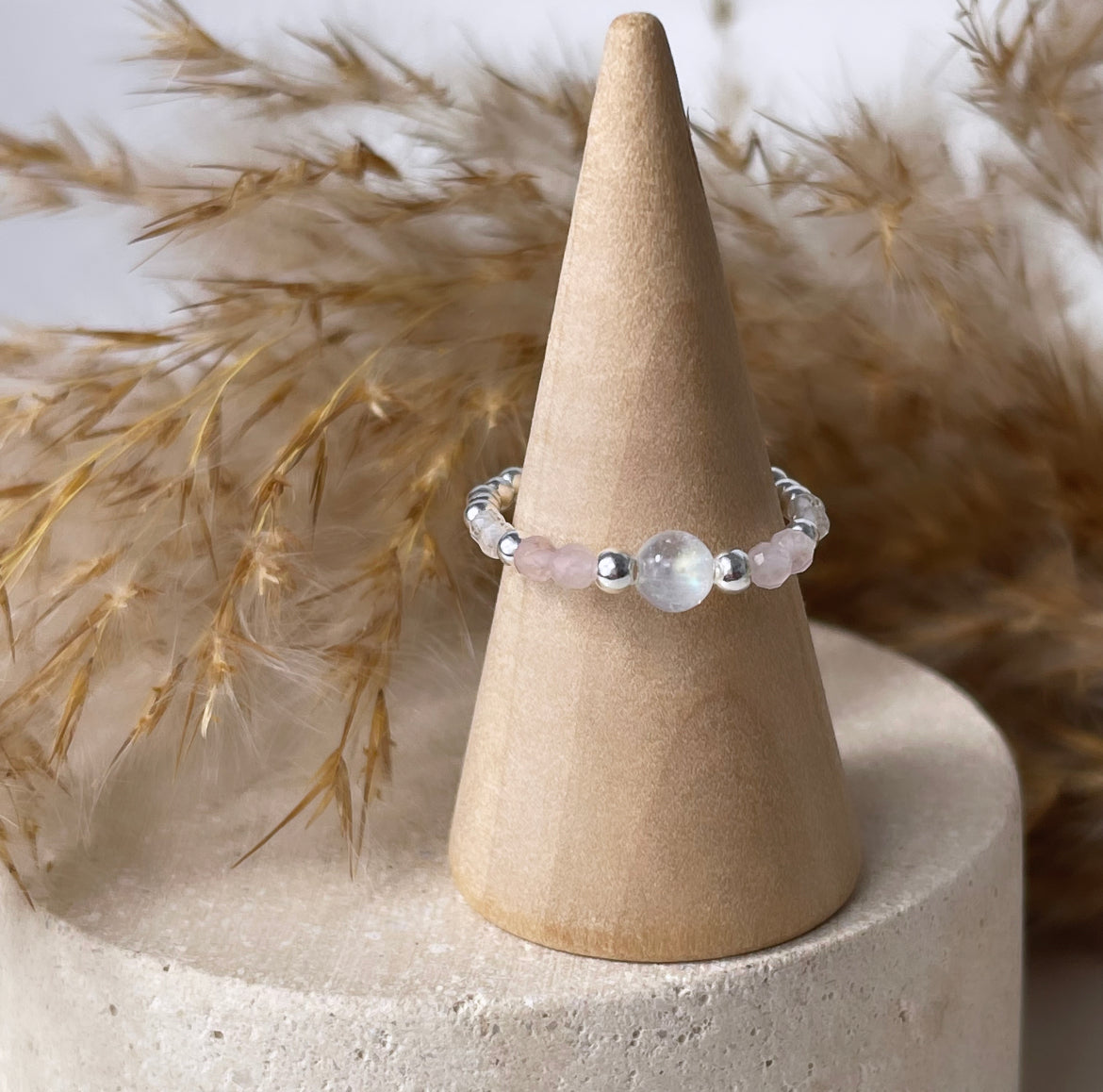 Fertility Crystal Healing Ring